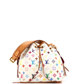 Louis Vuitton Petit Noe Handbag Monogram Multicolor