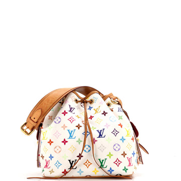 Louis Vuitton Petit Noe Handbag Monogram Multicolor