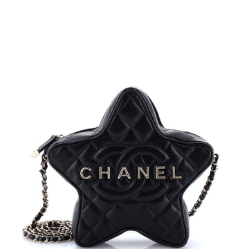 Chanel CC Walk of Fame Star Bag Quilted Lambskin