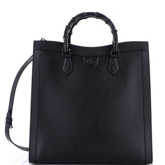 Gucci Diana NM Bamboo Handle Tote Leather Large
