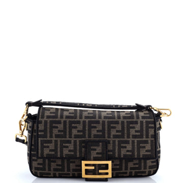 Fendi Baguette NM Bag Zucca Canvas Medium