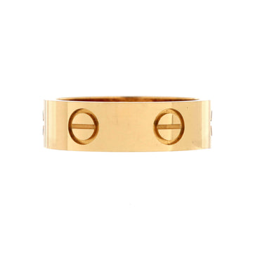 Cartier Love Band Ring 18K Yellow Gold