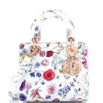 Christian Dior My ABCDior Lady Dior Bag Printed Leather Small