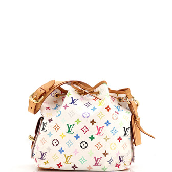 Louis Vuitton Petit Noe Handbag Monogram Multicolor