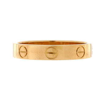 Cartier Love Wedding Band Ring 18K Yellow Gold