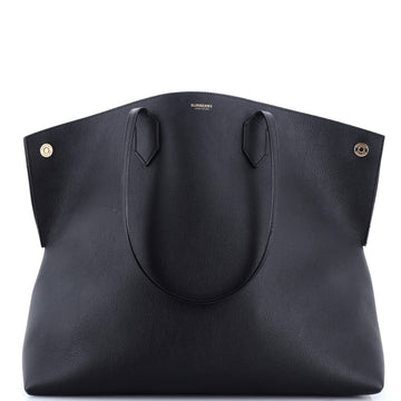 Burberry Society Tote Leather Large