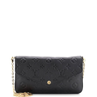Louis Vuitton Felicie Pochette Monogram Empreinte Leather