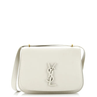 Saint Laurent Spontini Saddle Bag Leather Small