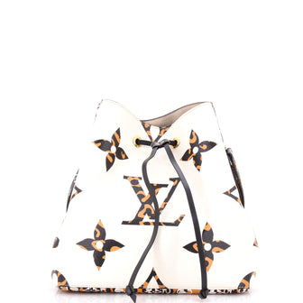 Louis Vuitton NeoNoe Handbag Limited Edition Jungle Monogram Giant