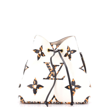 Louis Vuitton NeoNoe Handbag Limited Edition Jungle Monogram Giant