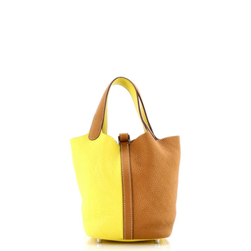 Hermes Picotin Lock Bag Bicolor Clemence PM