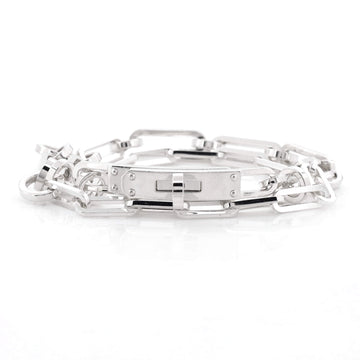 Kelly Double Chaine Bracelet Sterling Silver