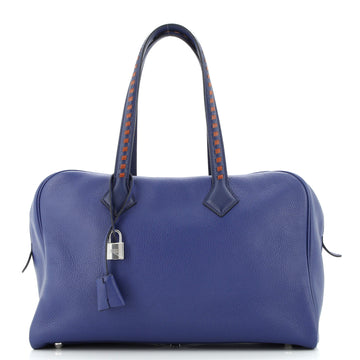 Hermes Victoria II Bag Tressage Epsom and Novillo 35
