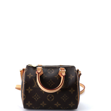 Louis Vuitton Speedy Bandouliere Bag Monogram Canvas Nano