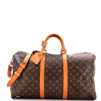 Louis Vuitton Keepall Bandouliere Bag Monogram Canvas 50