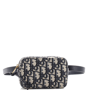 Christian Dior Belt Pouch Oblique Canvas