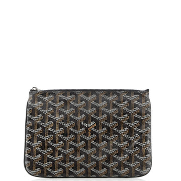Goyard Senat Zip Pouch Coated Canvas PM