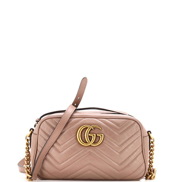 Gucci GG Marmont Shoulder Bag Matelasse Leather Small
