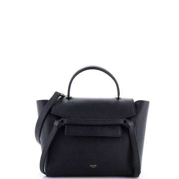 Celine Belt Bag Textured Leather Micro