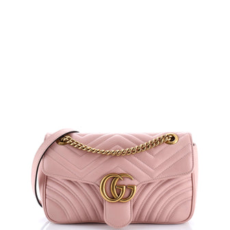Gucci GG Marmont Flap Bag Matelasse Leather Small