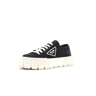Prada Women's Double Wheel Platform Sneakers Nylon