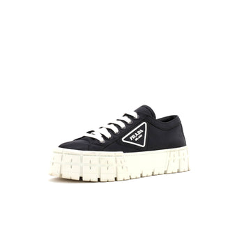 Prada Women's Double Wheel Platform Sneakers Nylon