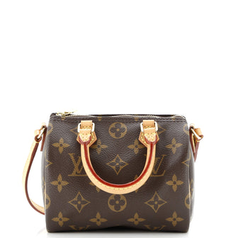 Louis Vuitton Speedy Bandouliere Bag Monogram Canvas Nano