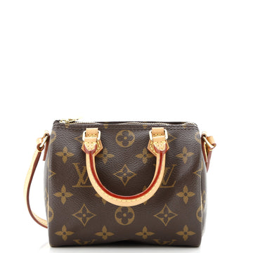 Louis Vuitton Speedy Bandouliere Bag Monogram Canvas Nano
