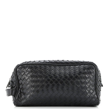 Bottega Veneta Toiletry Case Leather with Intrecciato Nappa Medium