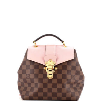 Louis Vuitton Clapton Backpack Damier and Leather