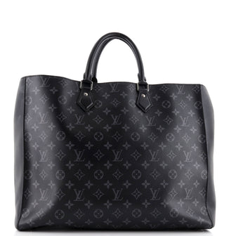 Louis Vuitton Grand Sac Bag Monogram Eclipse Canvas