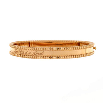 Van Cleef & Arpels Perlee Signature Bracelet 18K Rose Gold