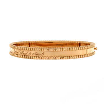 Van Cleef & Arpels Perlee Signature Bracelet 18K Rose Gold