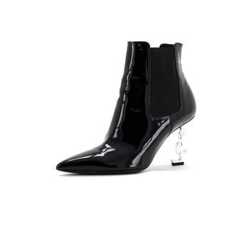 Saint Laurent Women's Opyum Ankle Boots Patent
