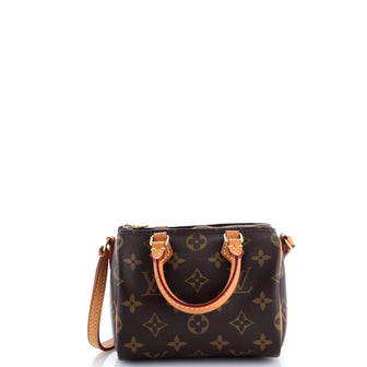 Louis Vuitton Speedy Bandouliere Bag Monogram Canvas Nano