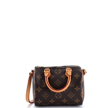 Louis Vuitton Speedy Bandouliere Bag Monogram Canvas Nano