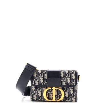 Christian Dior 30 Montaigne Box Bag Oblique Canvas