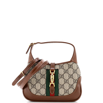 Gucci Jackie 1961 Hobo GG Coated Canvas Mini