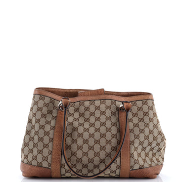 Gucci Miss GG Tote GG Canvas with Leather Medium