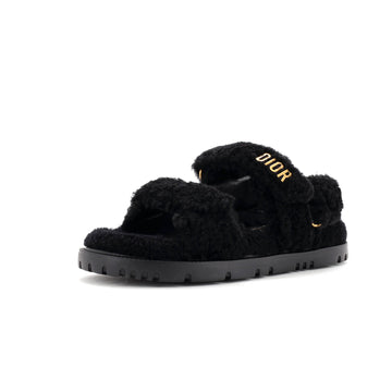 Christian Dior Women's DiorAct Sandals Shearling