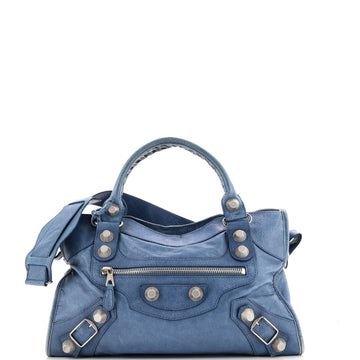 Balenciaga City Giant Studs Bag Leather Medium