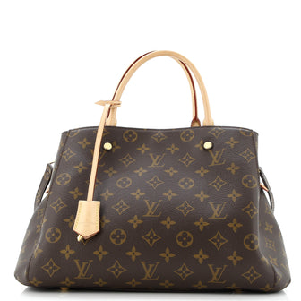 Louis Vuitton Montaigne Handbag Monogram Canvas MM