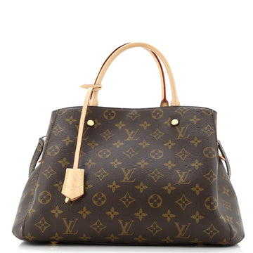 Louis Vuitton Montaigne Handbag Monogram Canvas MM