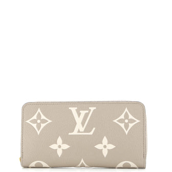 Louis Vuitton Zippy Wallet Bicolor Monogram Empreinte Giant