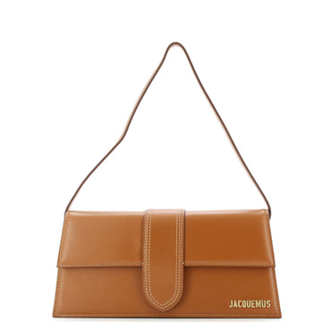 Jacquemus Le Bambino Top Handle Flap Bag Leather Long