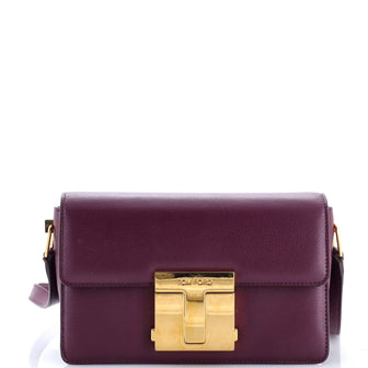 Tom Ford T Clasp Flap Shoulder Bag Leather Medium