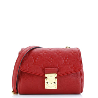 Louis Vuitton Saint Germain Handbag Monogram Empreinte Leather BB