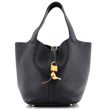 Hermes Picotin Lock Bag Clemence MM