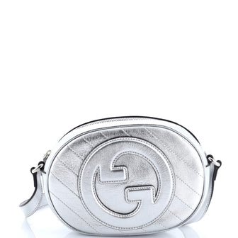 Gucci Blondie NM Round Camera Bag Diagonal Quilted Leather