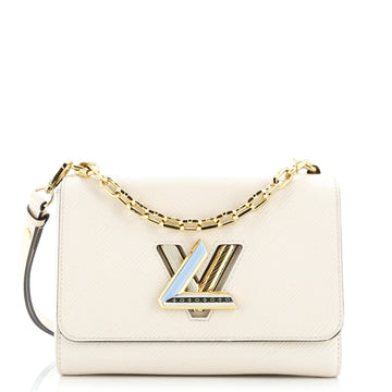 Louis Vuitton Twist Convertible Handbag Epi Leather with Crystals MM